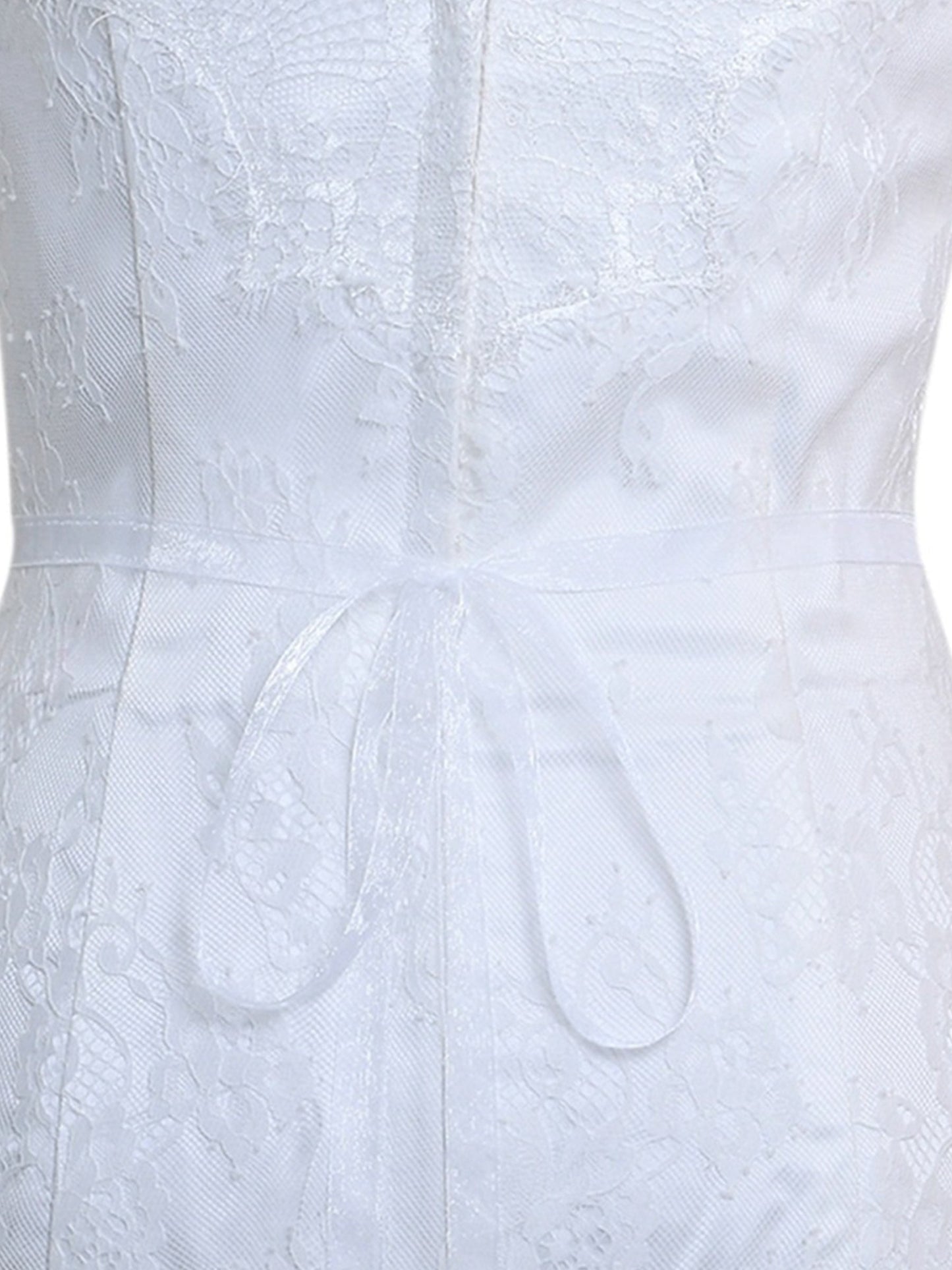 Simple Elegant Pearl Brides Sash For Wedding