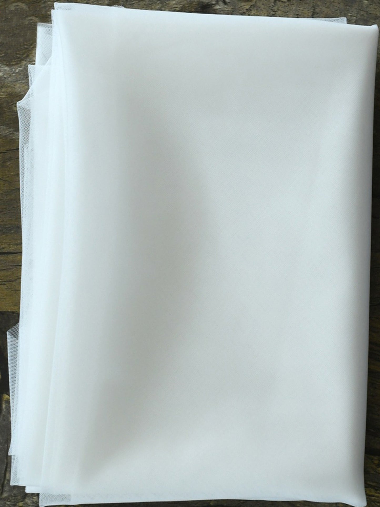 Elegant Tulle Bowknot For Woman with Long Train