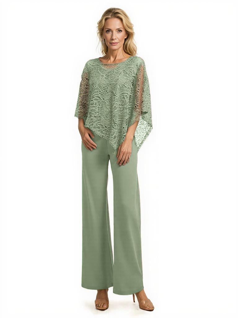 Jumpsuit Lace Mother of The Bride Dresses Wedding Pants Women Dresses