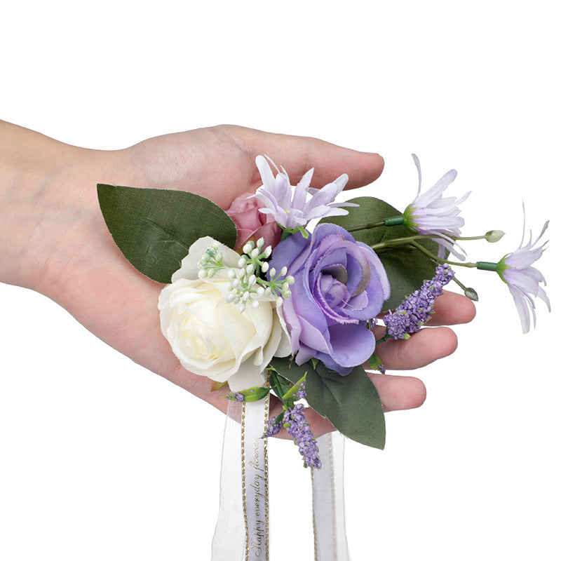 New Wedding Decorations Bridesmaids Groomsmen Brooch