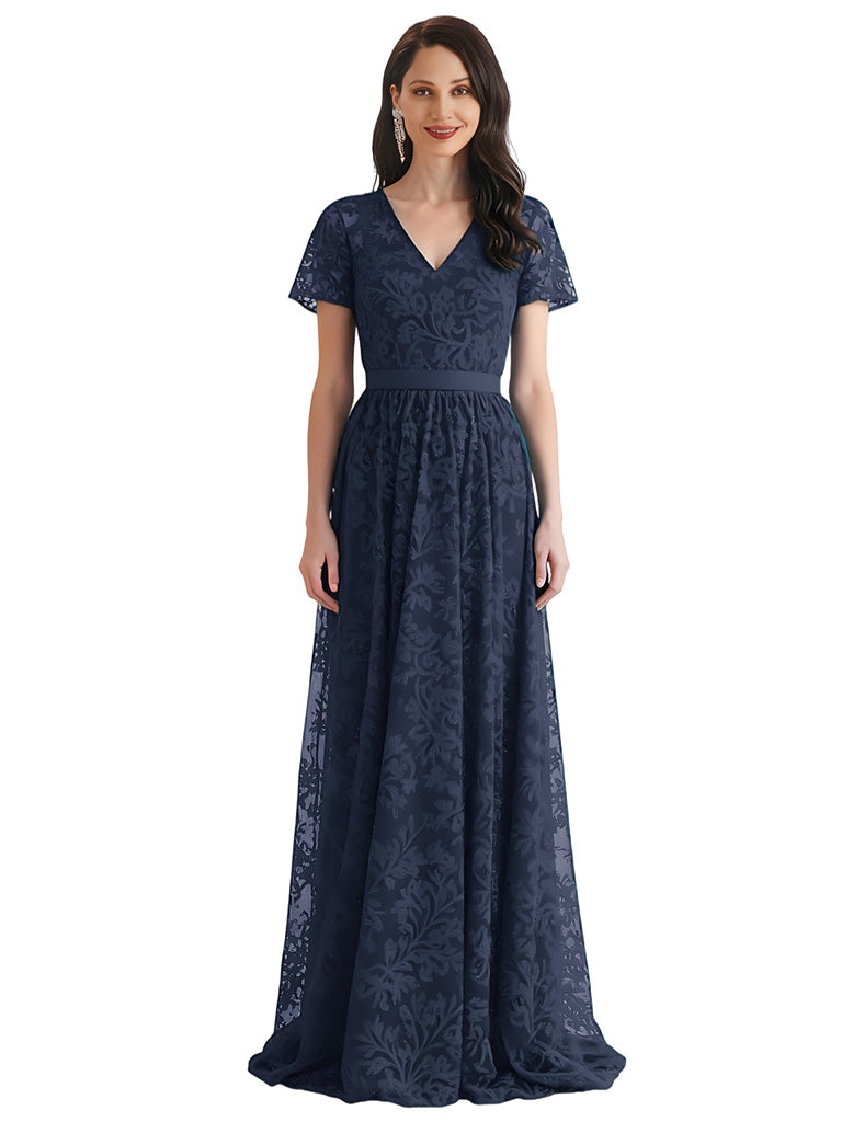 Plus Size Dresses Mother of The Bride Dresses Formal A-Line Wedding Guest Gowns