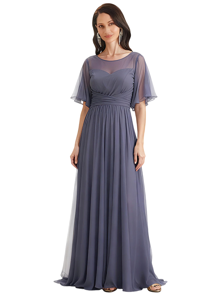 A-Line Mother of The Bride Dresses Long Formal Evening Dresses Women Dress