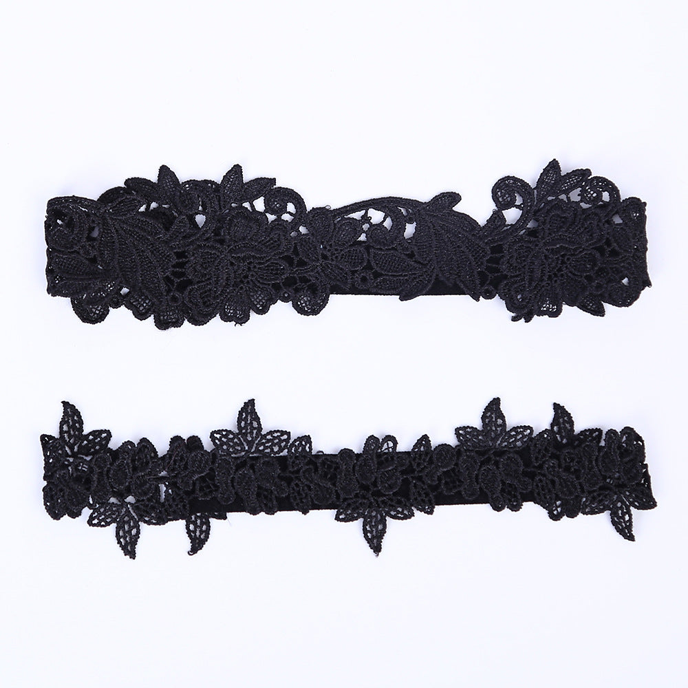 Bridal Wedding Garter/Bridal lace garter/Wedding accessories/ Elastic leg ring