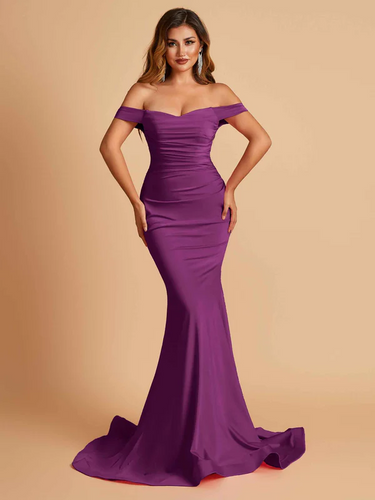 Purple Bridesmaid Dresses