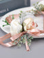 New Wedding Bridal Wrist Flower Handmade Artificial Men Corsage Rose Flower