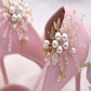 Shiny Wedding Shoes Accessories Clip Detachable Shoe Buckle, Prom Party,HX06