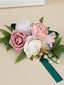 Simulation Cake Decoration Flower Champagne Rose Creative Artificial Cake Flower