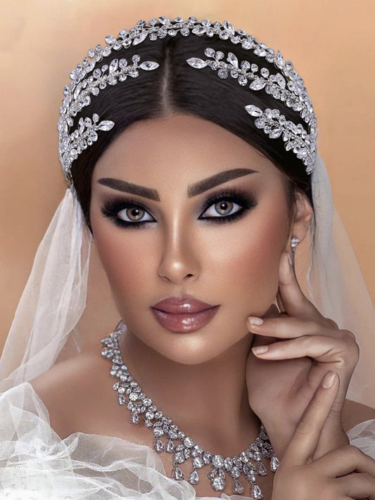Sparkly Vintage Luxury Rhinestone Hair Accessories for Women