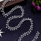 Sparkly Handmade Rhinestone Long Chain Judgment Headwear Extended Hair Band