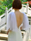 Sparkly Bronzing Long Tulle Simple Shoulder Gauze