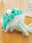 Wedding Flower For The Groom And Bride, Simulated Rose Wedding Bouquet