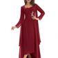 Elegant Asymmetric Neck Long A-Line Chiffon Mother of the Brides Dresses Mom Outfit