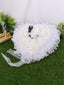White Wedding Ring Pillow Ring Pillow Holder Lace Ring Box For Brides And Groom