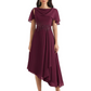 Elegant Tea-length Gown Trending 2026 Styles with Asymmetric Hem