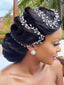 Sparkly Handmade Rhinestone Long Chain Judgment Headwear Extended Hair Band
