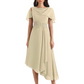 Elegant Tea-length Gown Trending 2026 Styles with Asymmetric Hem