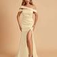 Champagne Mismatched Unique Sexy Mermaid Floor Length Bridesmaid Dresses Online
