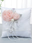 New Arrival Creative and Unique Portable Simulation Flower Decoration Wedding Ring Pillow