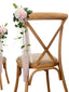 New Artificial Flower Hotel Decoration Outdoor Wedding Chair Back Flower