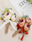 New Style Wedding Boutonniere Groomsmen Brooch