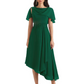 Elegant Tea-length Gown Trending 2026 Styles with Asymmetric Hem