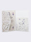 Creative European Festival Invitation, Hollow Out Wedding Greeting Card, HK-124