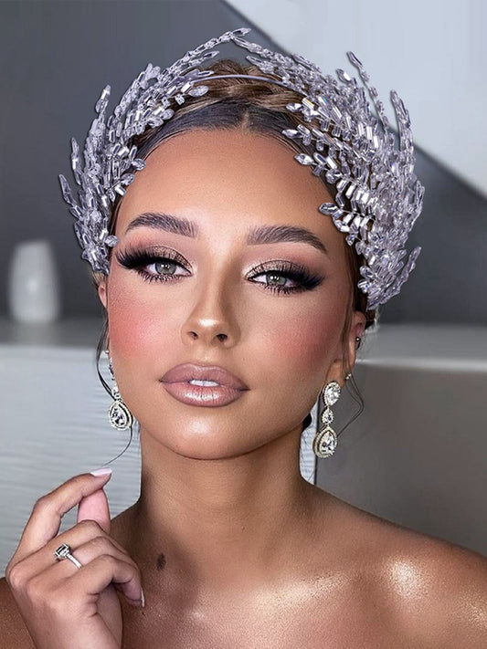 Shining Handmade Rhinestone Hair Accessories for Women