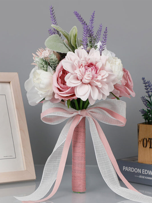 Wedding Flower For The Groom And Bride, Simulated Wedding Bouquet