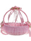 Creative Wedding Bride Flower Basket Wedding Flower Girl Bridesmaid Scattered Flower Basket, HL-5658