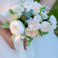 Wedding Flower For The Groom And Bride, Simulated Peony Wedding Bouquet