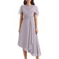 Elegant Tea-length Gown Trending 2026 Styles with Asymmetric Hem