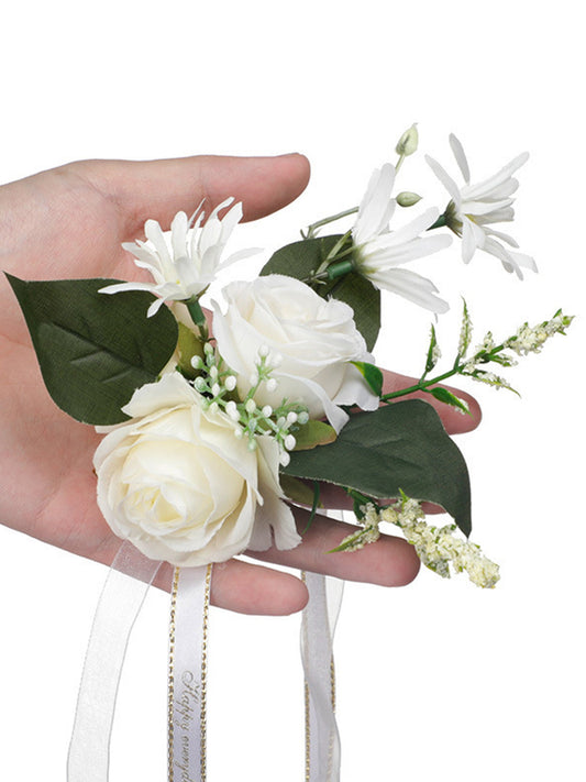 New Wedding Decorations Bridesmaids Groomsmen Brooch