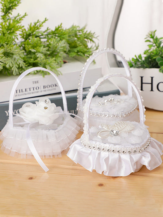 Wedding Ring Pillow For The Groom And Bride, Creative Portable