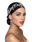 Sparkly Headband Crystal Hair Accessories Alloy Flowers