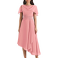 Elegant Tea-length Gown Trending 2026 Styles with Asymmetric Hem