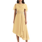 Elegant Tea-length Gown Trending 2026 Styles with Asymmetric Hem