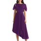 Elegant Tea-length Gown Trending 2026 Styles with Asymmetric Hem