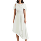 Elegant Tea-length Gown Trending 2026 Styles with Asymmetric Hem