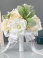 Wedding Flower For The Groom And Bride, Simulated Rose Wedding Bouquet