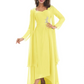 Elegant Asymmetric Neck Long A-Line Chiffon Mother of the Brides Dresses Mom Outfit