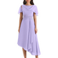 Elegant Tea-length Gown Trending 2026 Styles with Asymmetric Hem