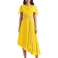 Elegant Tea-length Gown Trending 2026 Styles with Asymmetric Hem