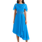 Elegant Tea-length Gown Trending 2026 Styles with Asymmetric Hem