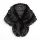 Faux Fur Shawl Wrap Stole Shrug Winter Bridal Wedding Cover Up