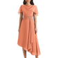 Elegant Tea-length Gown Trending 2026 Styles with Asymmetric Hem