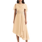 Elegant Tea-length Gown Trending 2026 Styles with Asymmetric Hem