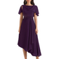 Elegant Tea-length Gown Trending 2026 Styles with Asymmetric Hem