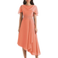 Elegant Tea-length Gown Trending 2026 Styles with Asymmetric Hem