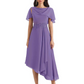 Elegant Tea-length Gown Trending 2026 Styles with Asymmetric Hem