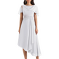 Elegant Tea-length Gown Trending 2026 Styles with Asymmetric Hem